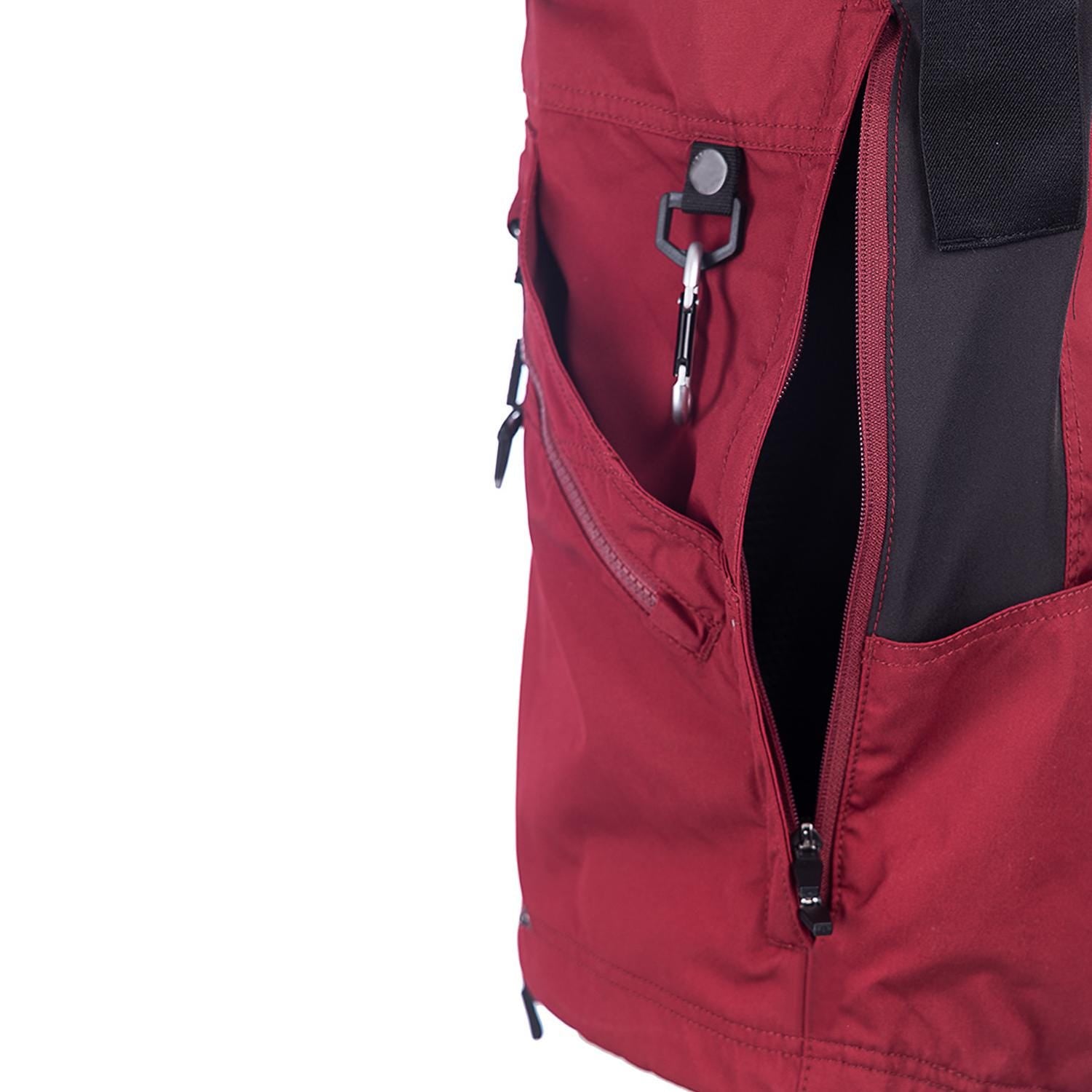 Dog Training Vest Weather-Resistant K9 Handler Vest with Multi Pockets Softshell Material Winter wear