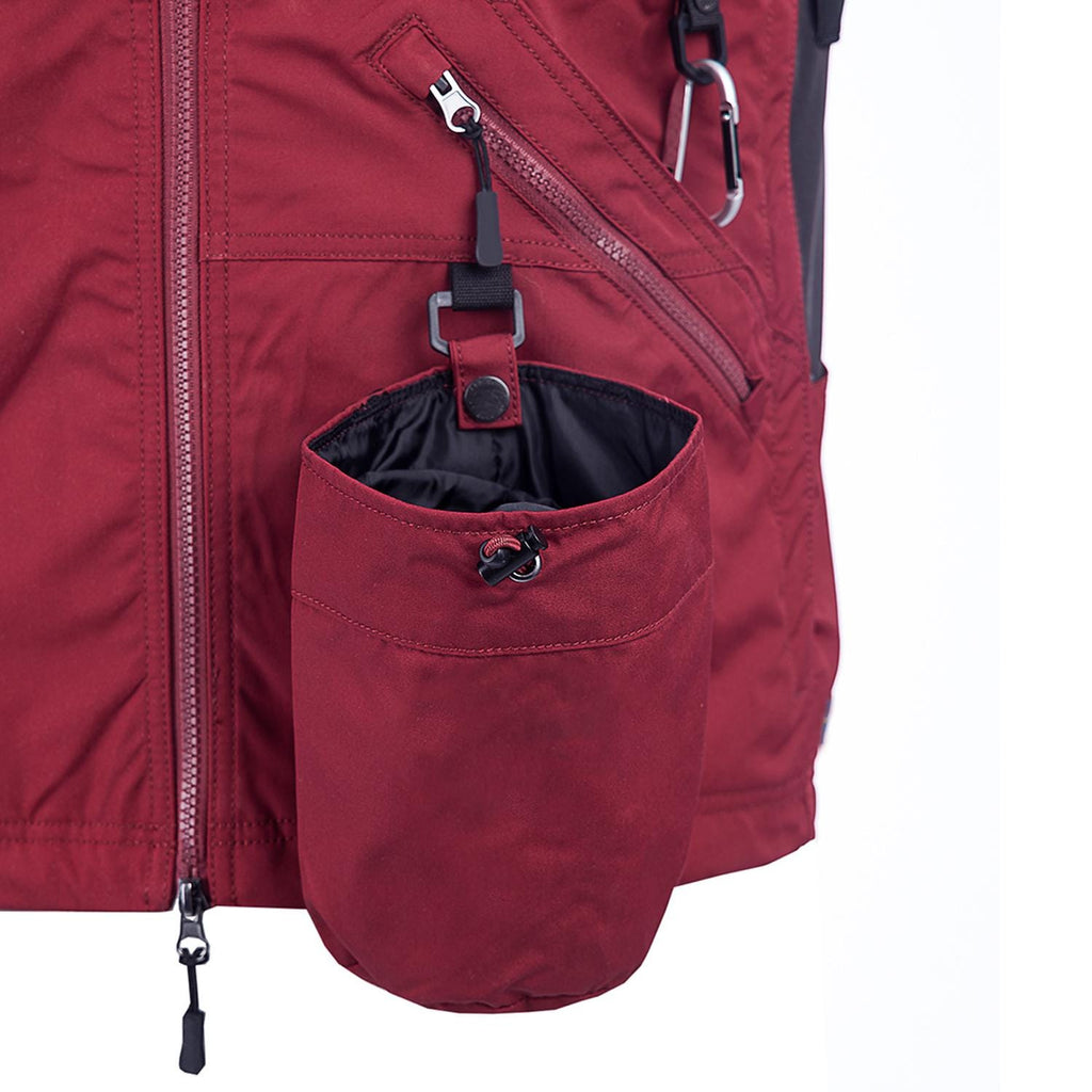 Dog Training Vest Weather-Resistant K9 Handler Vest with Multi Pockets Softshell Material Winter wear