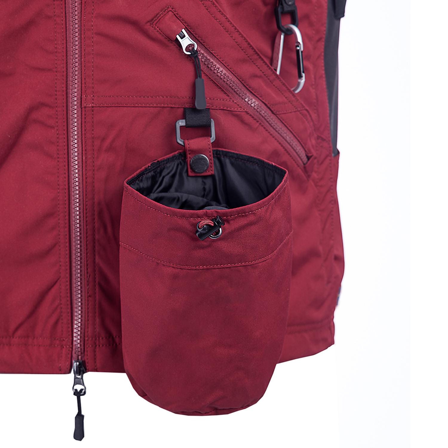 Dog Training Vest Weather-Resistant K9 Handler Vest with Multi Pockets Softshell Material Winter wear