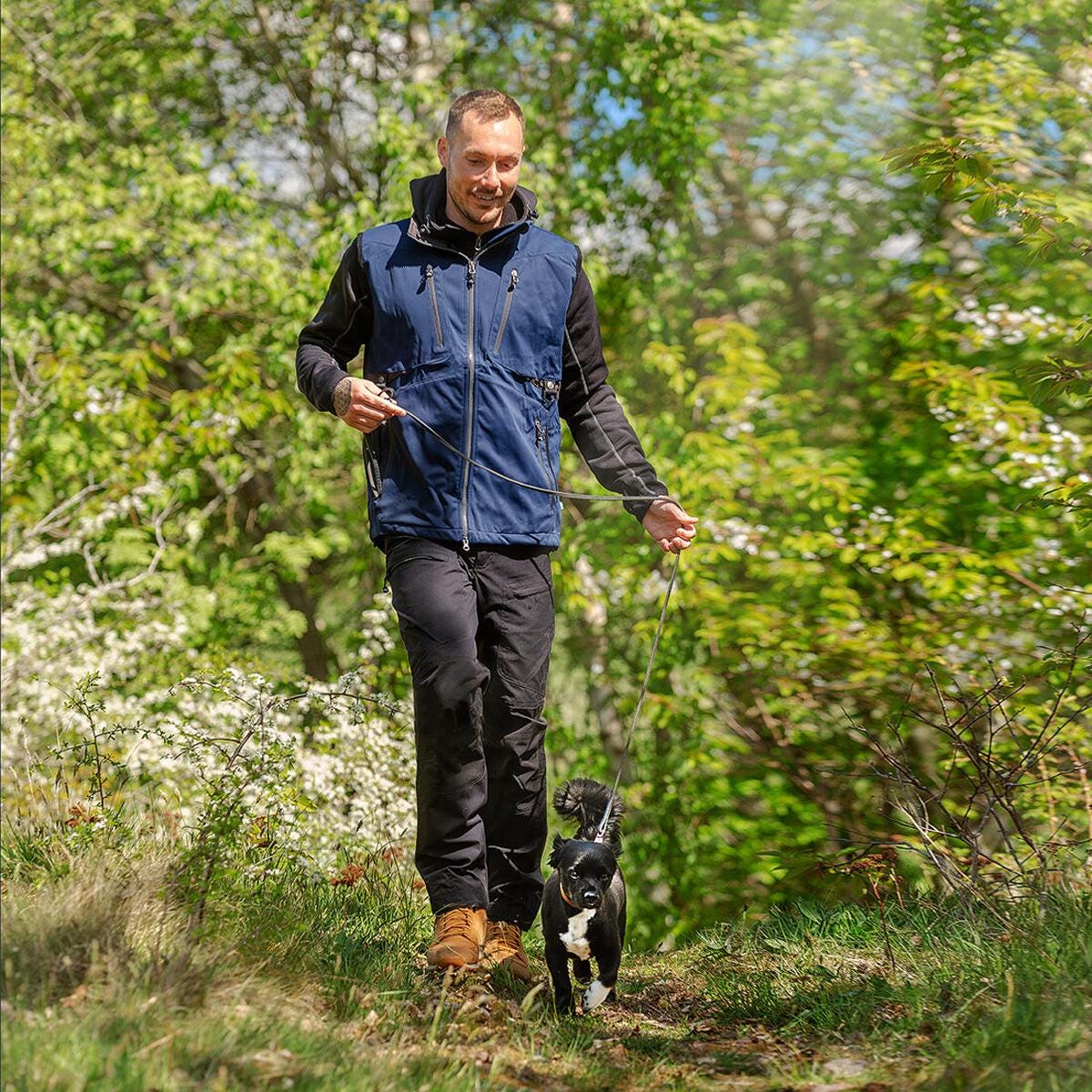 Custom Dog Trainer Vest: Winter Lined, Breathable, Eco-Friendly